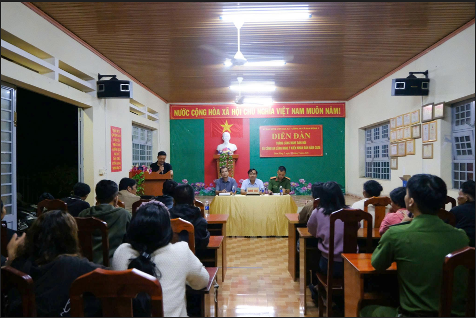 Diễn đàn lắng nghe tiếng nói từ cơ sở nhằm nâng cao  chất lượng phục vụ Nhân dân
